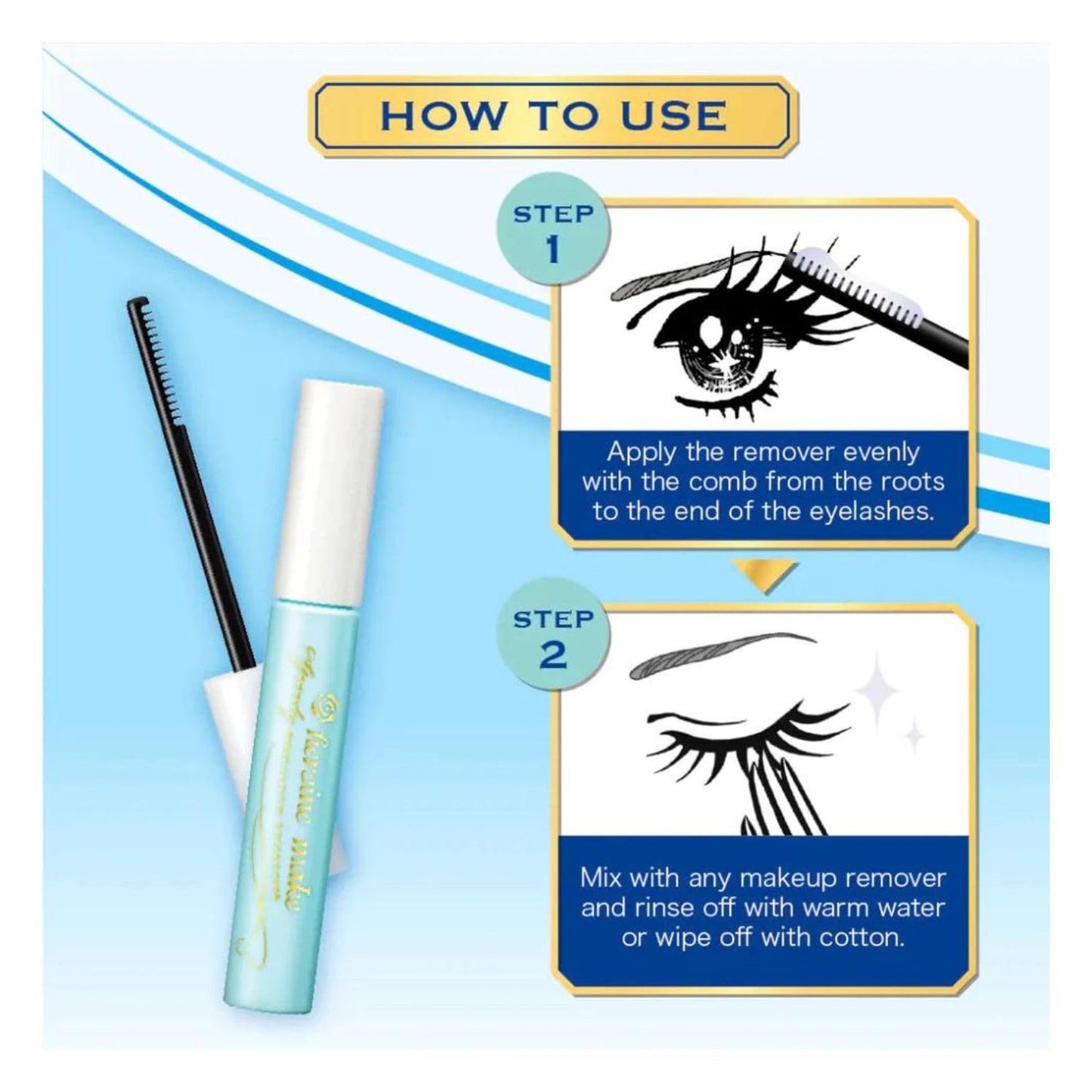 Kiss Me Heroine Make Speedy Mascara Remover 6.6ml