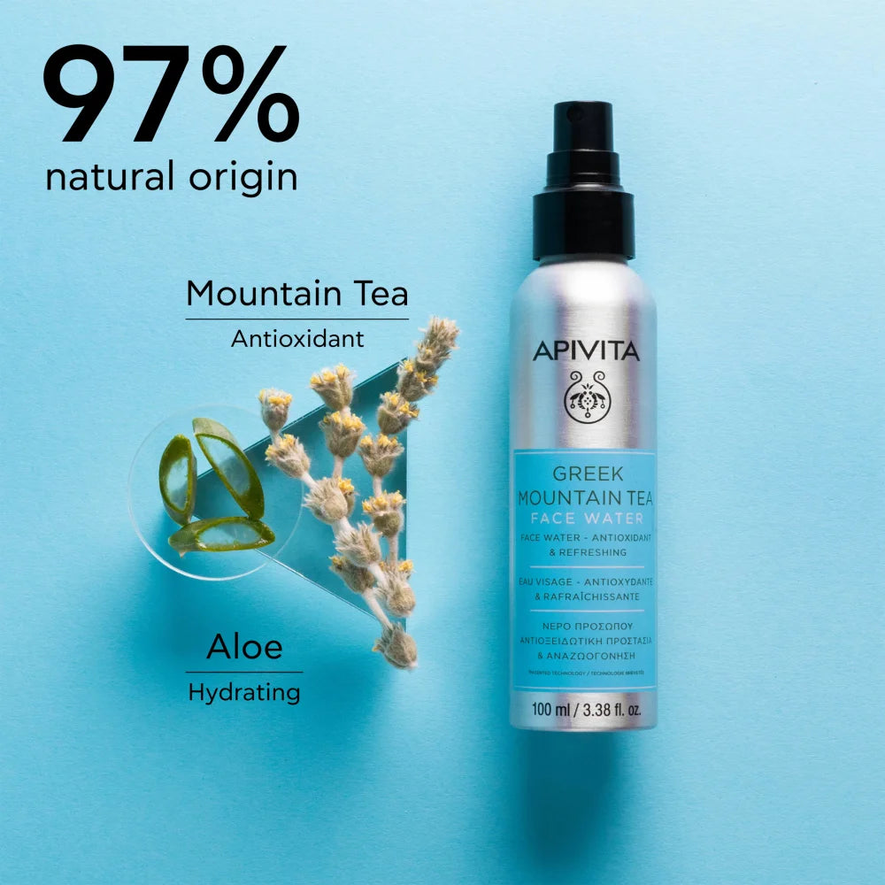 APIVITA Greek Mountain Tea Face Water 100ml